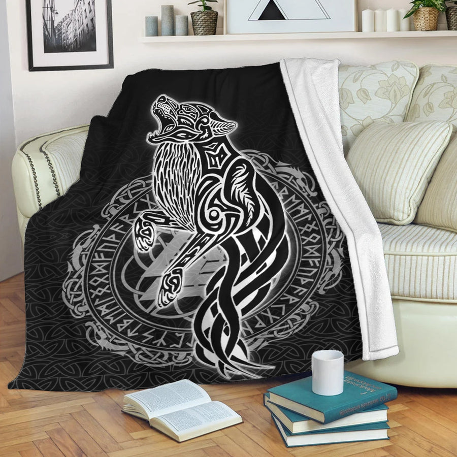 Tspinners Premium Blanket -Wolf Viking Premium Blanket A95