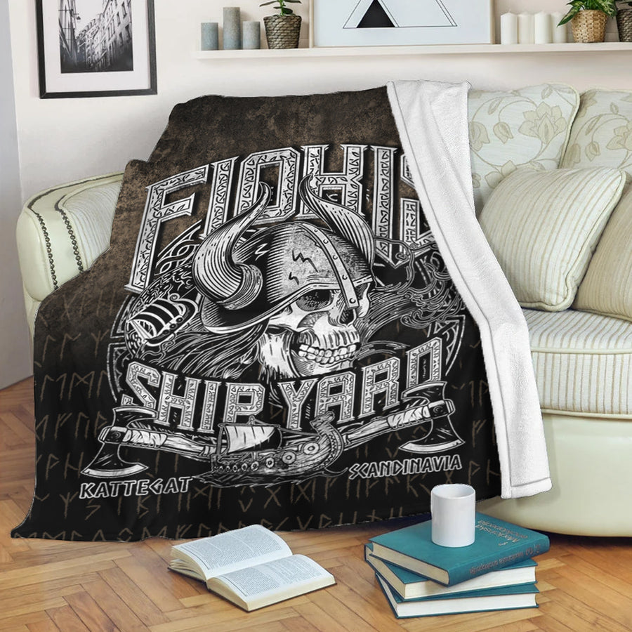 Tspinners Premium Blanket - Flokis Ship Yard Premium Blanket A7