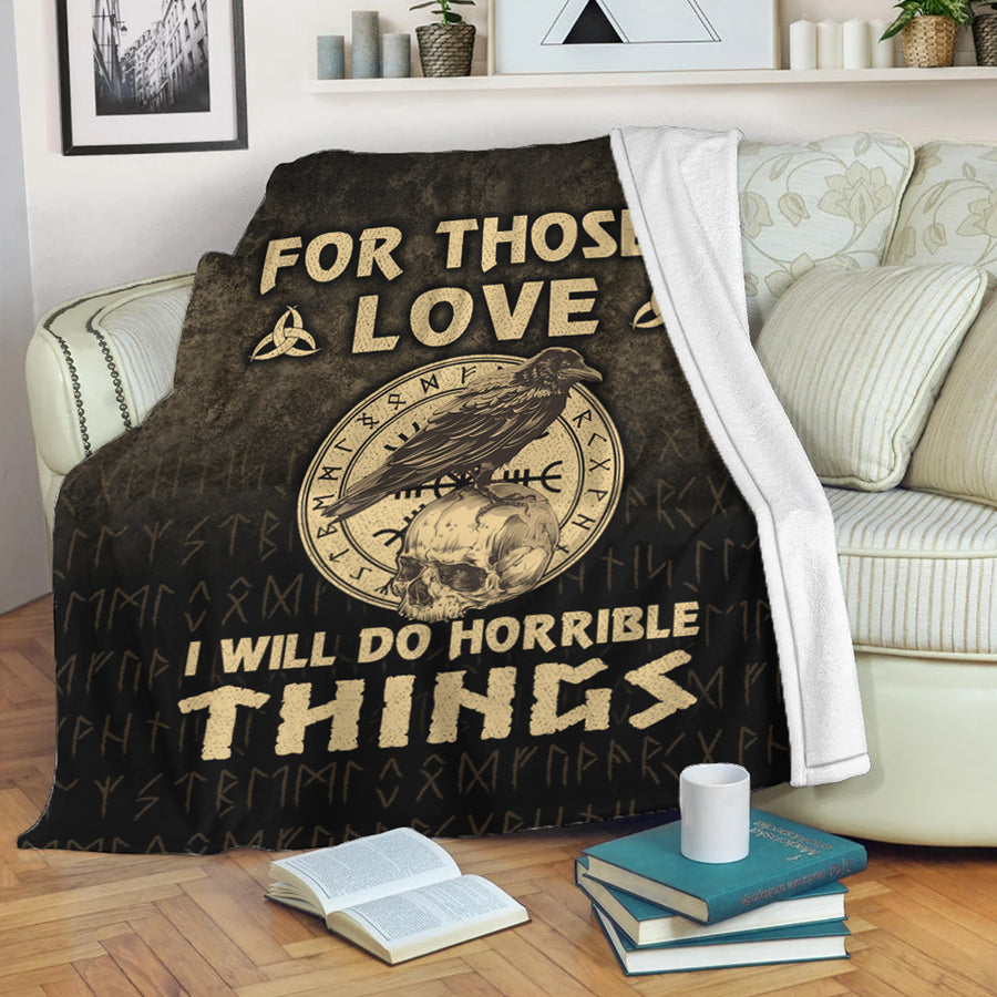 Tspinners Premium Blanket - For Those I Love I Will Do Horrible Things Premium Blanket A7