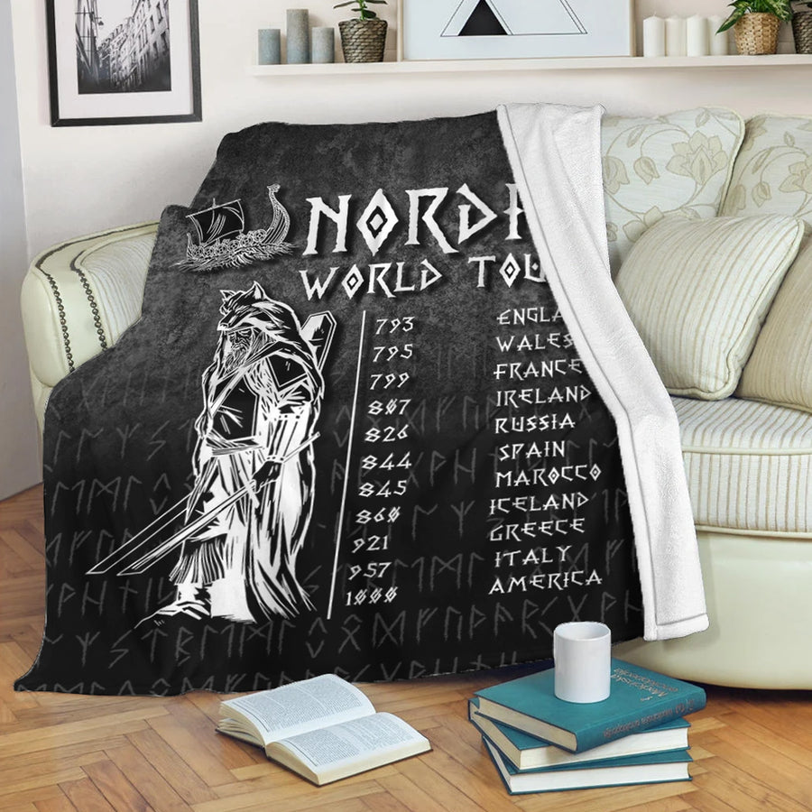 Tspinners Premium Blanket - Nordic World Tour Premium Blanket A7