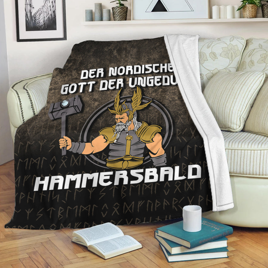 Tspinners Premium Blanket - Der Nordische Gott Der Ungeduld Hammersbald Premium Blanket A7