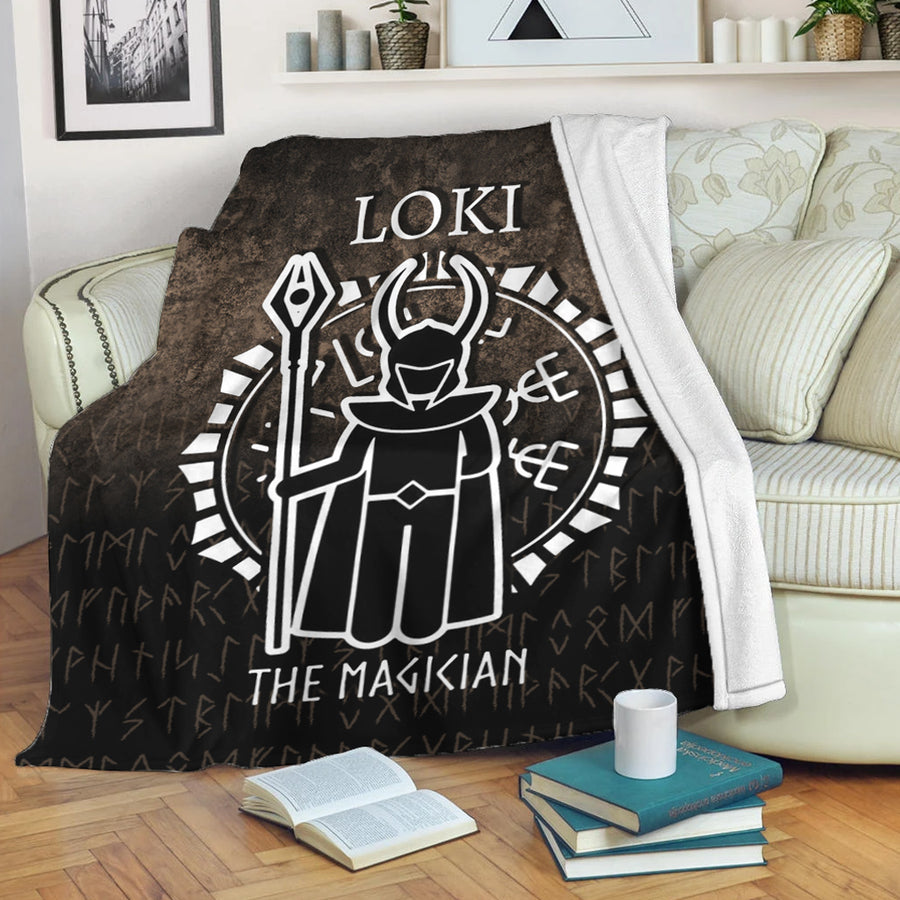 Tspinners Premium Blanket - Loki The Magician Premium Blanket A7