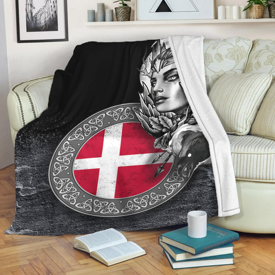 Tspinners Premium Blanket - Denmark Valkyries Country Premium Blanket A95