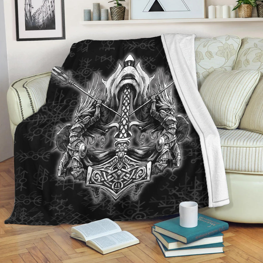 Tspinners Premium Blanket -Valkyrie Viking Premium Blanket A95