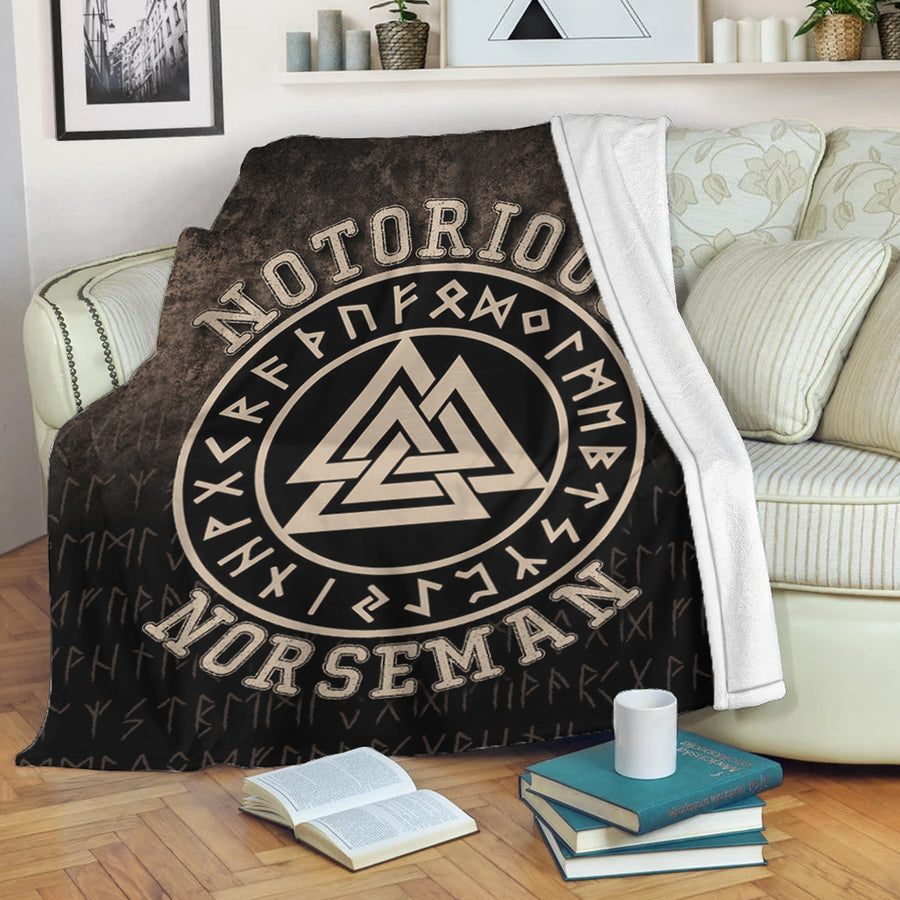 Tspinners Premium Blanket - Notorious Norseman Premium Blanket A7