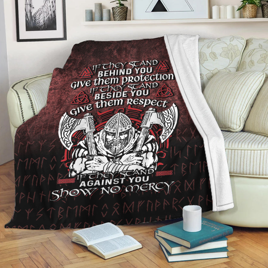 Tspinners Premium Blanket - Against You Show No Mercy Premium Blanket A7
