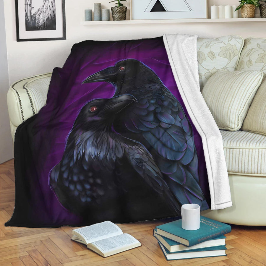 Tspinners Premium Blanket - Huginn and Muninn Premium Blanket A35