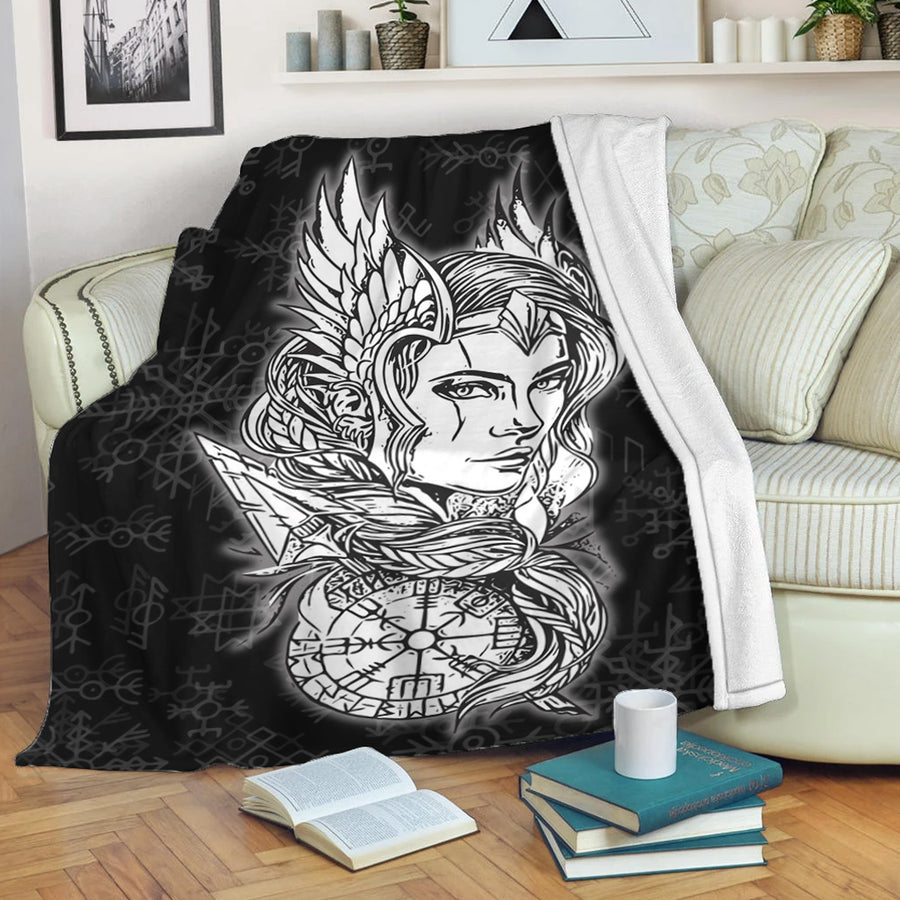 Tspinners Premium Blanket -Viking Valkyrie Premium Blanket A95