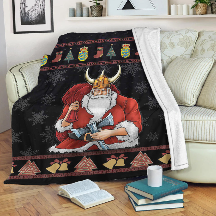 Tspinners Premium Blanket - Denmark Santa Viking Premium Blanket A94