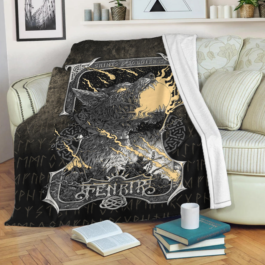 Tspinners Premium Blanket -Viking Fenrir Premium Blanket A7