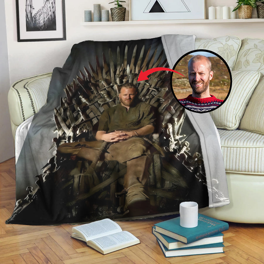 Tspinners Personailzed - Personal Portrait In The Picture Earl Ragnar Tspinners Premium Blanket A35