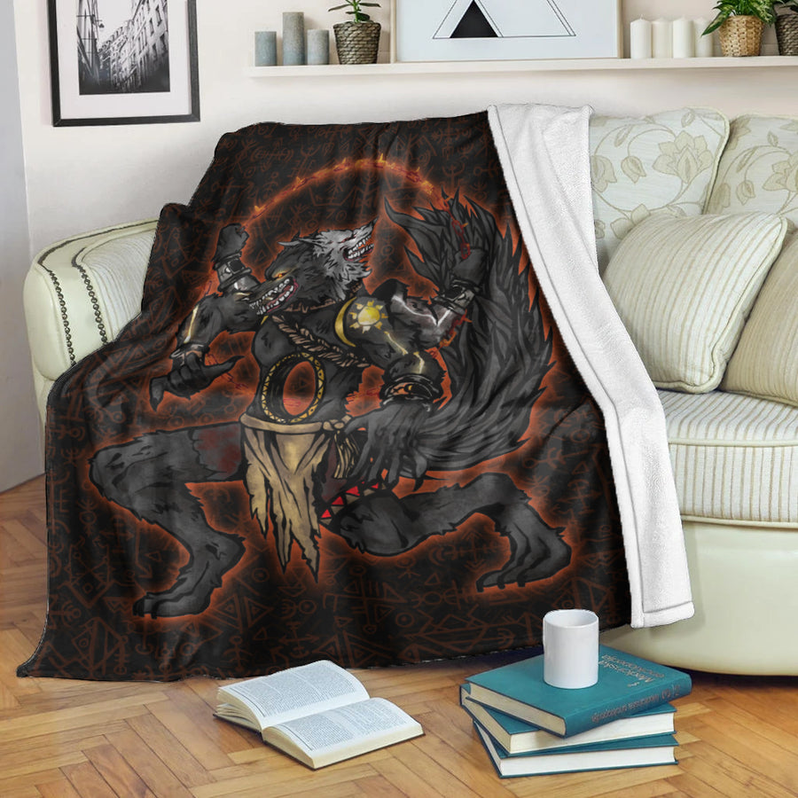 Tspinners Premium Blanket Skoll And Hati ArtStation A15