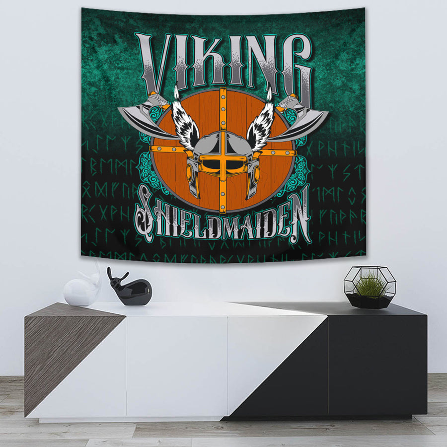 Tspinners Tapestry - Viking ShieldMaiden Tapestry A7