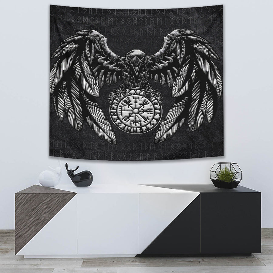 Tspinners Tapestry - Circle Raven Tapestry A95