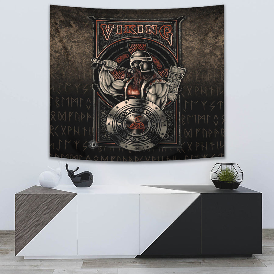 Tspinners Tapestry - Vikings- Warriror- Valhalla Tapestry A7