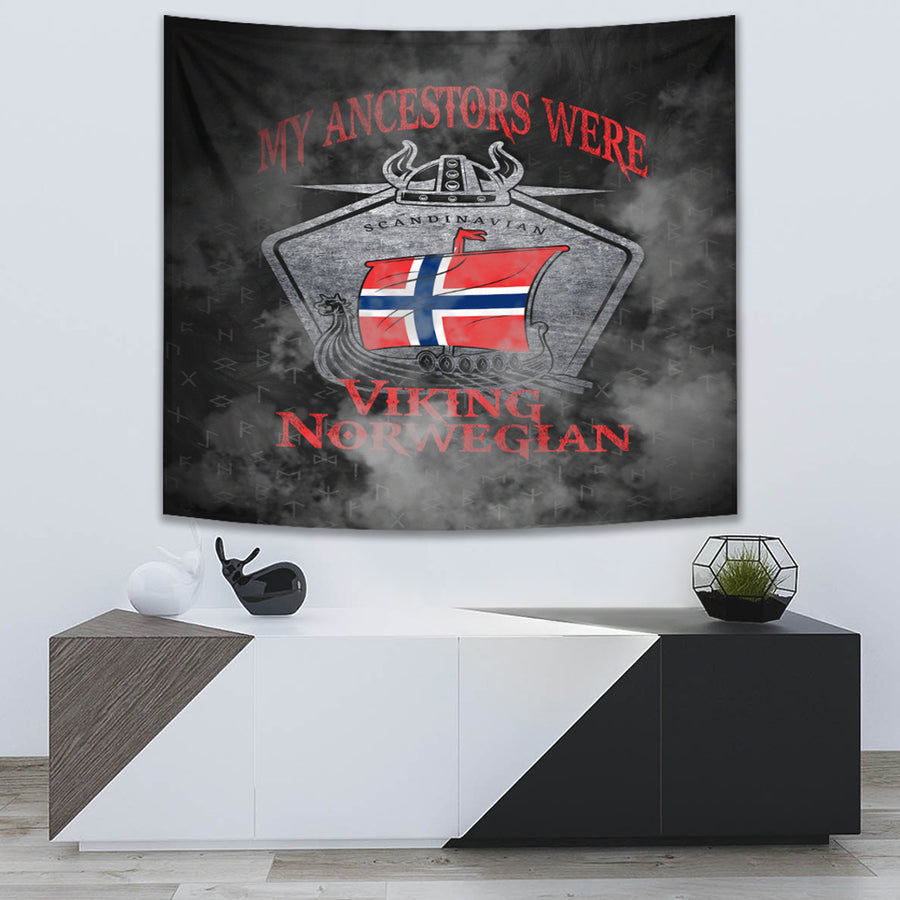 Tspinners Tapestry - Viking Norway Drakka Scandinavian Tapestry A31