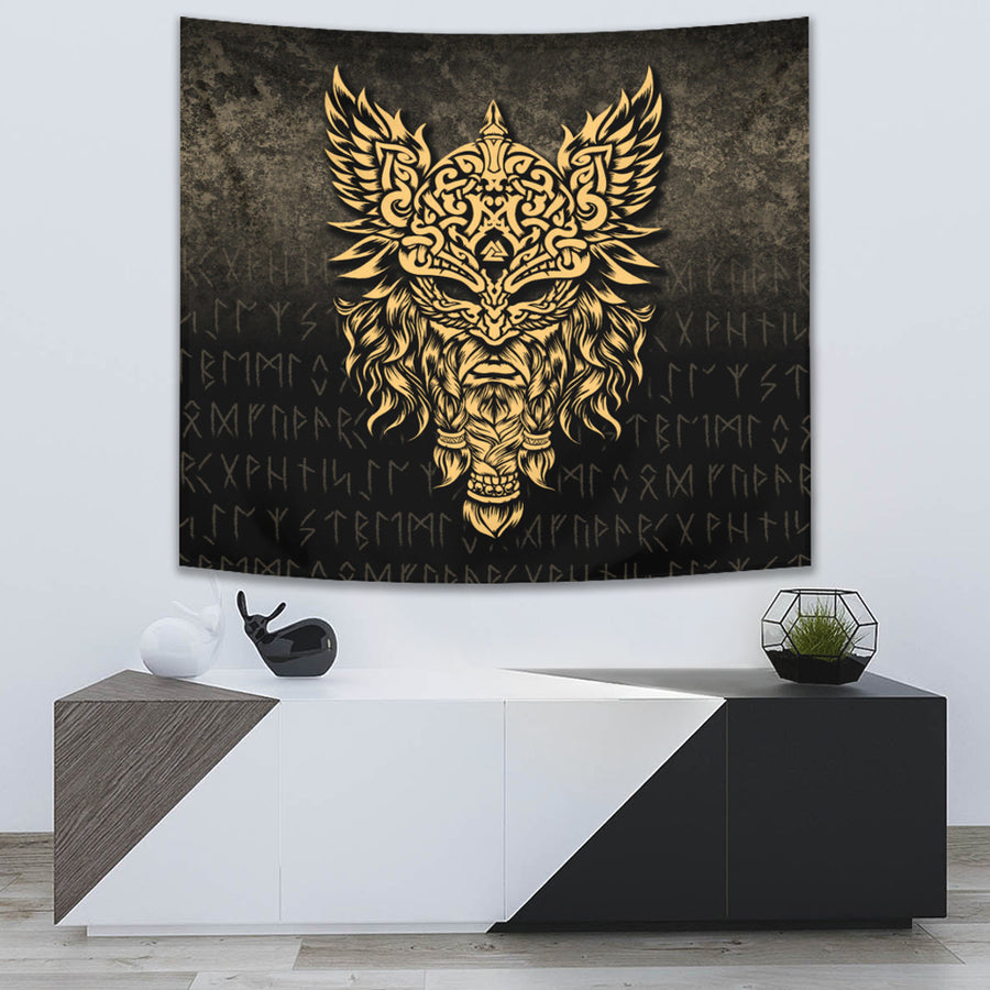 Tspinners Tapestry - Odin The Allfather Asgard God And Chief Of Aesir ...