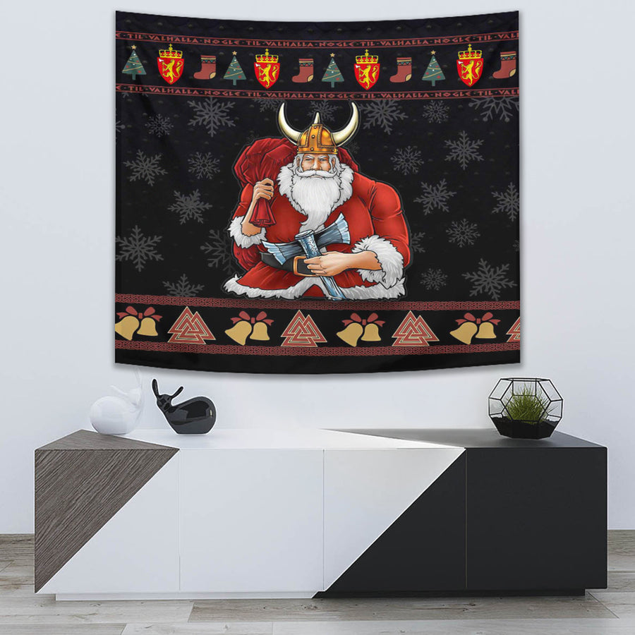 Tspinners Tapestry -Norway Santa Viking Tapestry A94