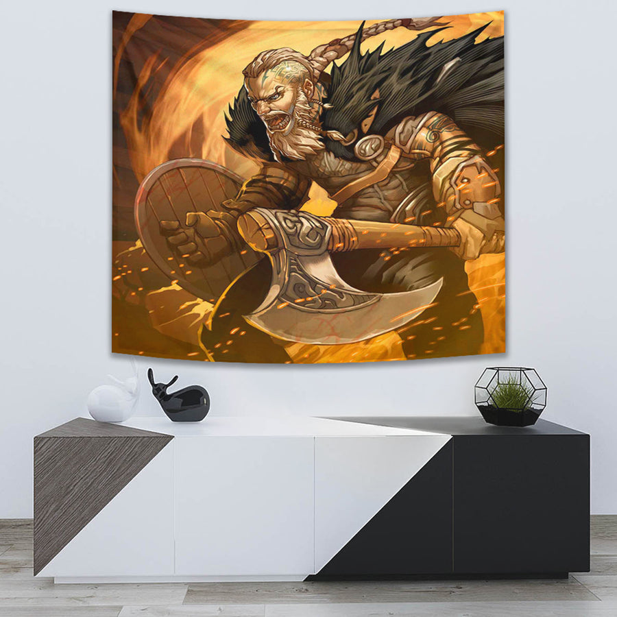 Tspinners Tapestry - Viking Ragnar Lothbrok Tapestry A35