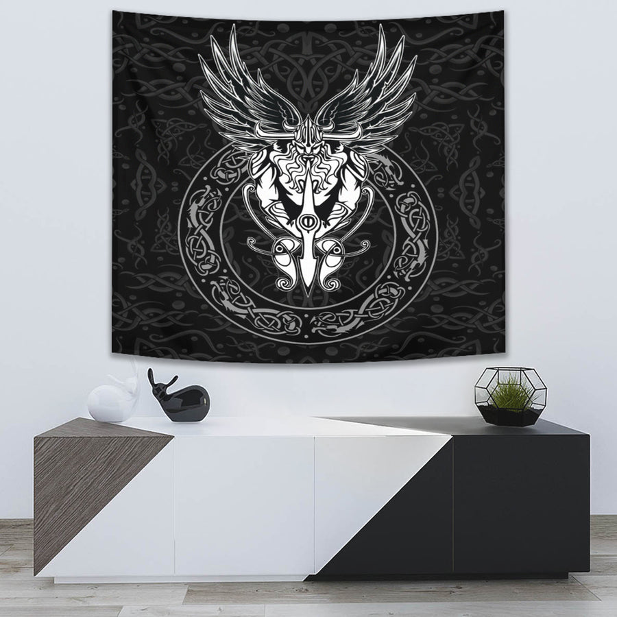 Tspinners Tapestry -OdinWing Viking Tapestry A95