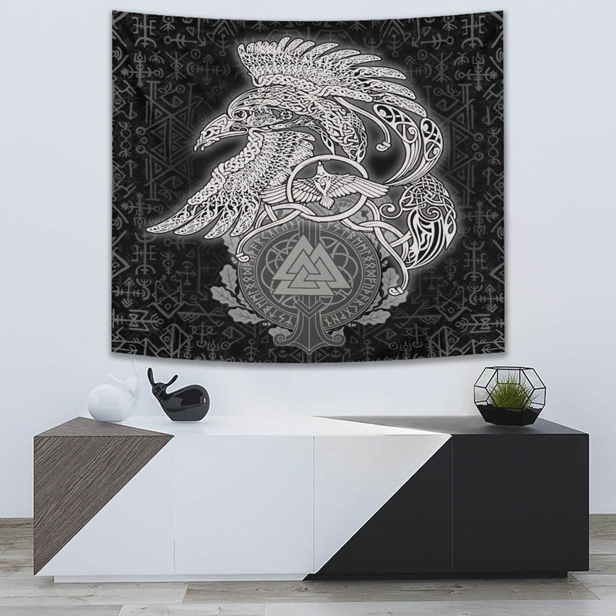 Tspinners Tapestry -Raven Celtic Viking Homeset Tapestry A95