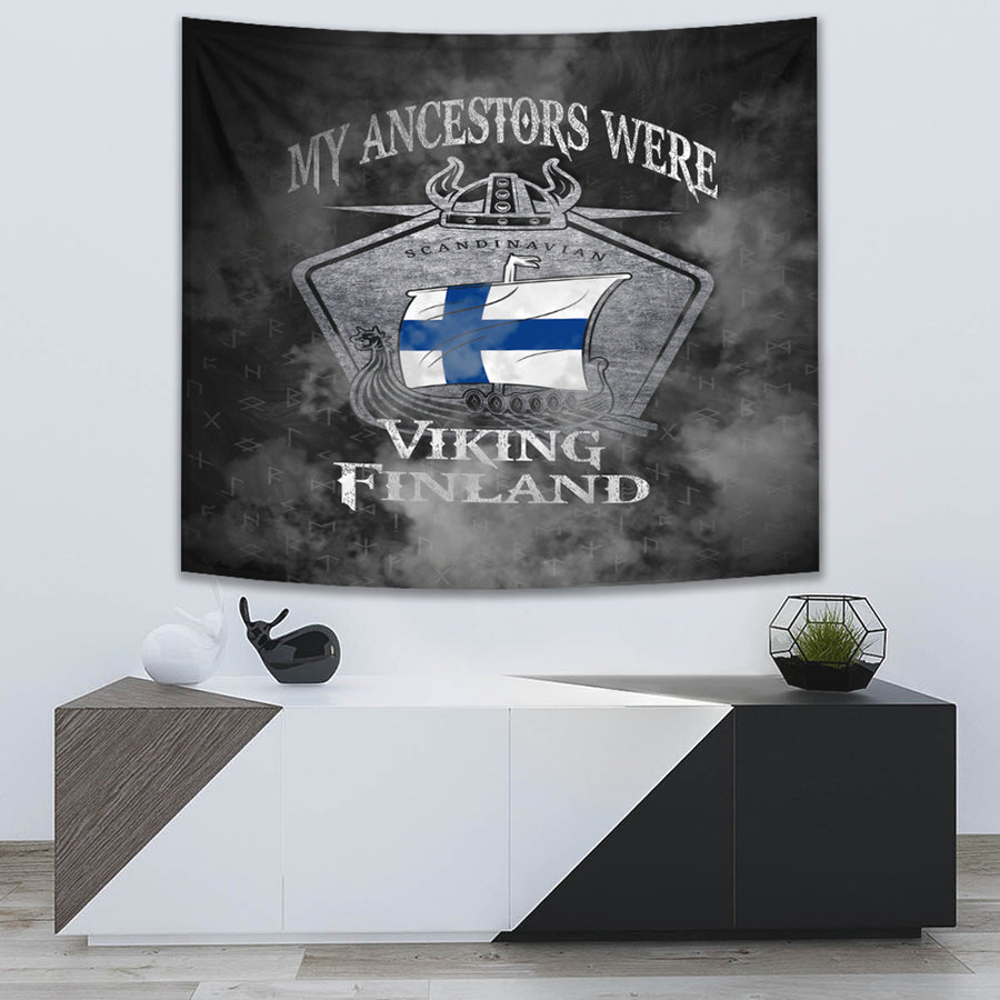 Tspinners Tapestry - Viking Finland Drakka Scandinavian Tapestry A31