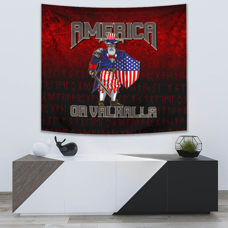 Tspinners Tapestry - America Or Valhalla Tapestry A7