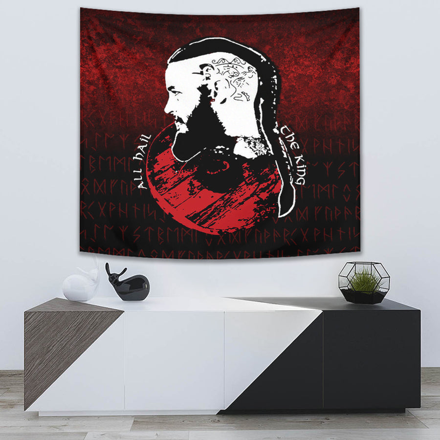 Tspinners Tapestry - All Hail The King Vikings Tapestry A7