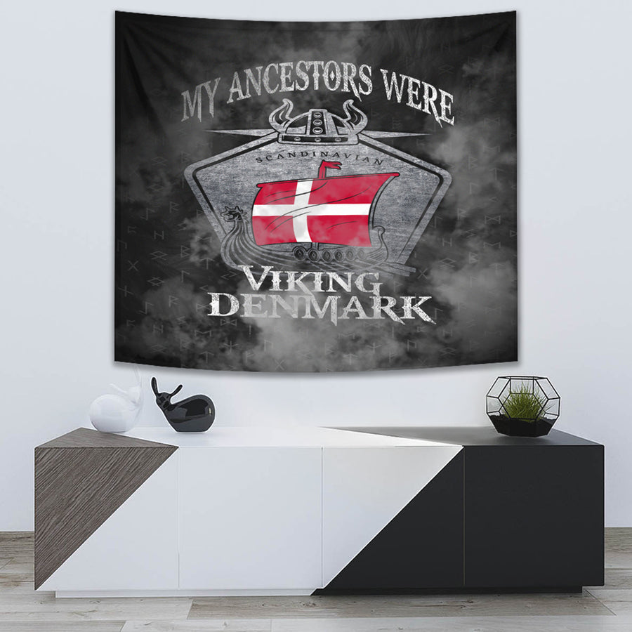 Tspinners Tapestry - Viking Denmark Drakka Scandinavian Tapestry A31