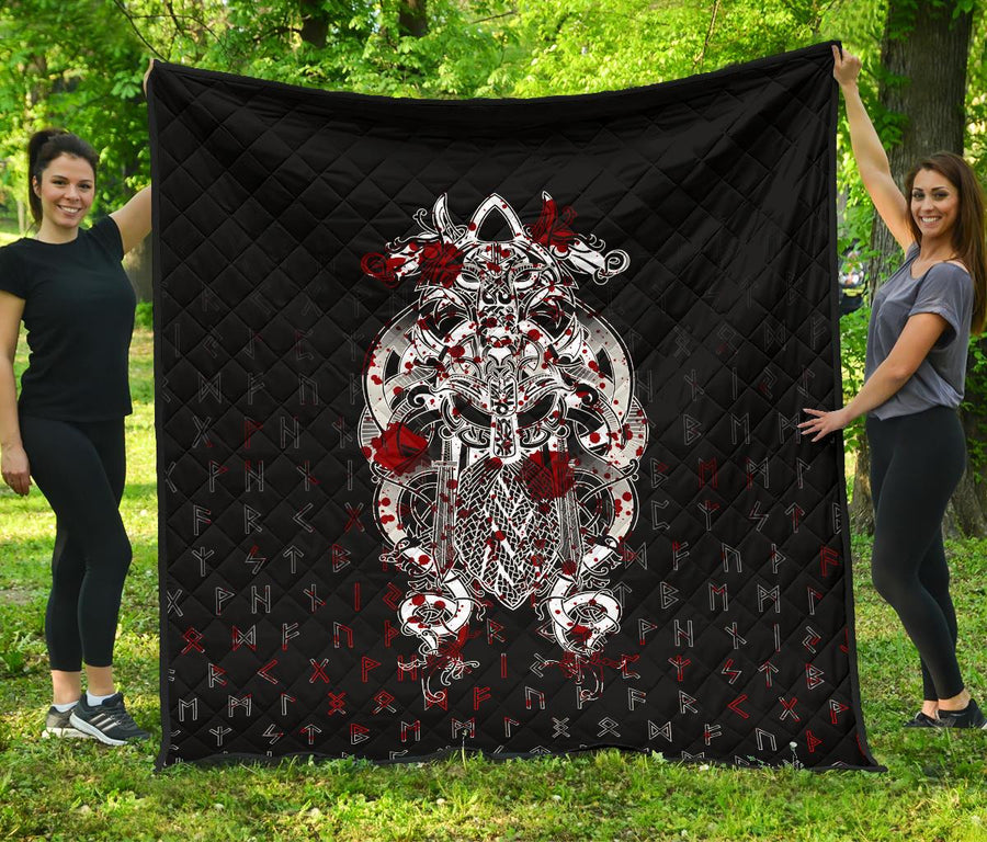 Tspinners Tyr Tattoo Blood Premium Quilt A27