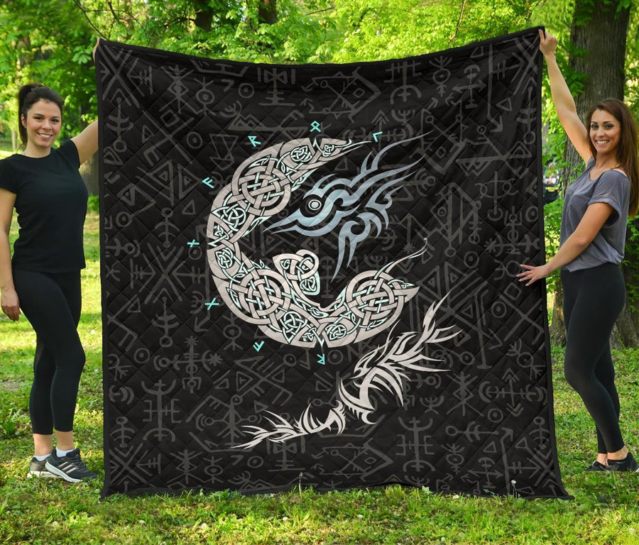 Tspinners Fenrir Wolf Premium Quilt A27